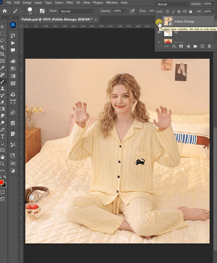  Click Generate in nano banana.