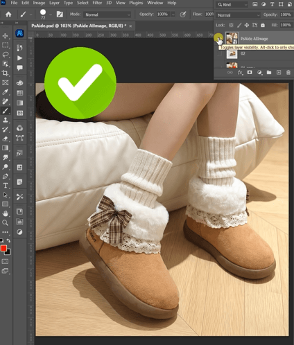 Click Generate in nano banana.