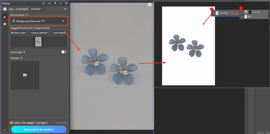 Supplementary solution for non-standard white backgrounds