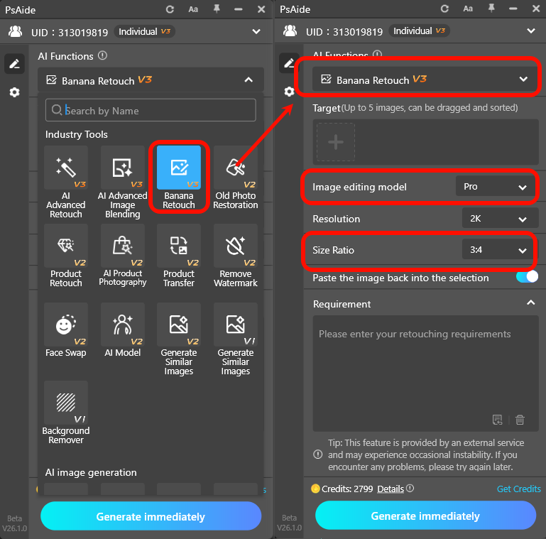 Nano Banana Pro version of Psaide