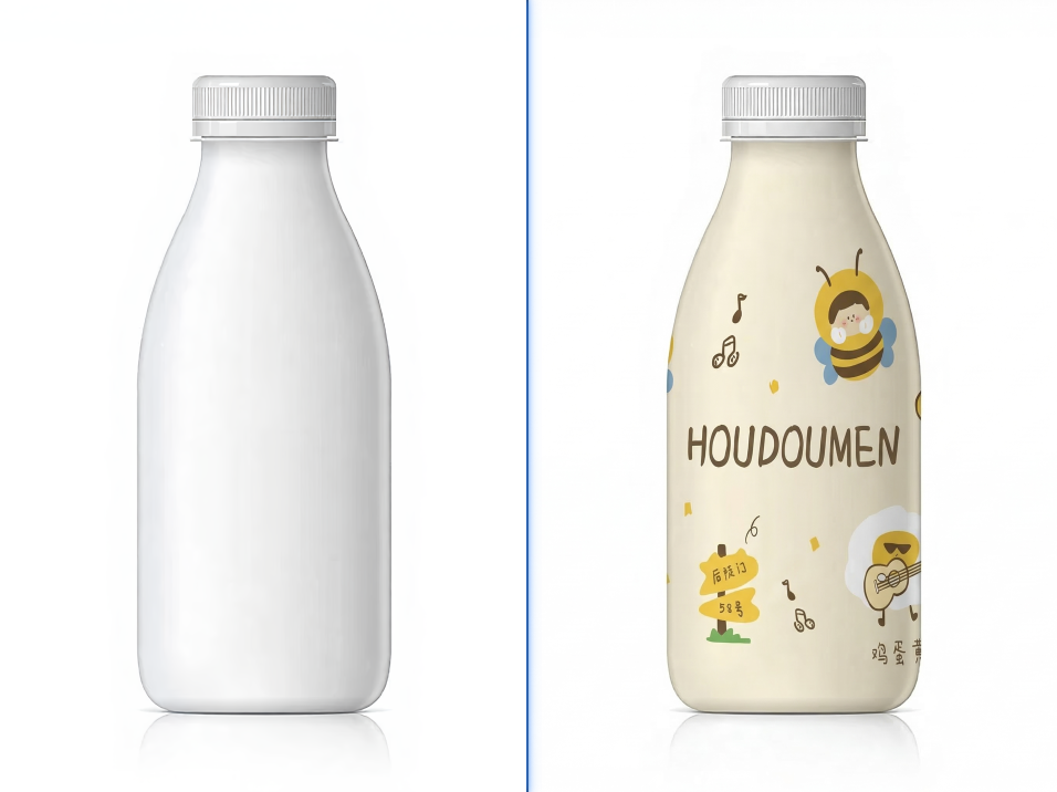 Apply Chartlet to Bottles in PS