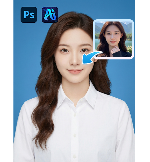 How to Make an ID Photo in PS? One-Click AI Generation with Nano Banana