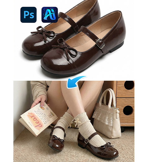 How to Change Shoes on a Model in PS in 3 Steps?