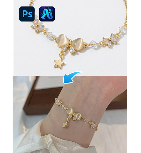 How to Replace a Bracelet on a Model with AI in PS?
