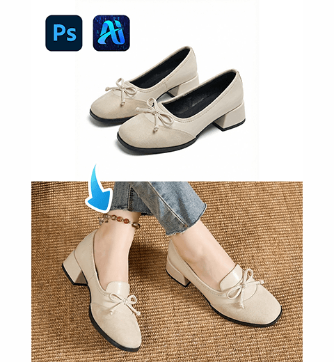 The 60-Second Guide to AI Shoe Swapping in Photoshop