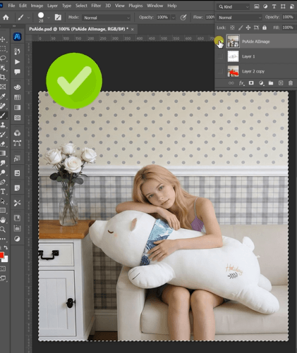 Click generate to get the final image