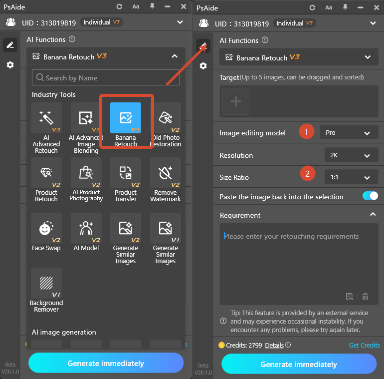 Plugin Setup Launch Psaide