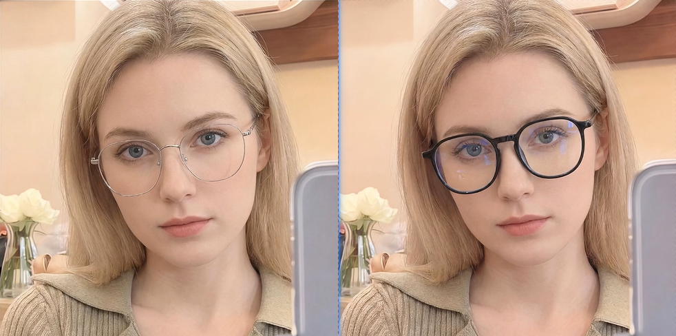 How to Swap Glasses on a Model in Photoshop with Nano Banana Pro ...