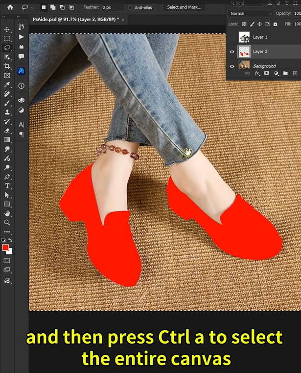Mark in Red
