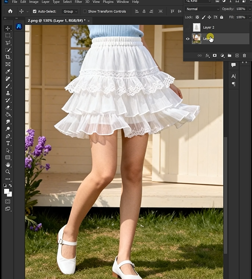 Your model photo