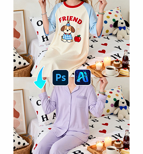 From Daywear to Sleepwear: How AI Changes Pajamas in Seconds