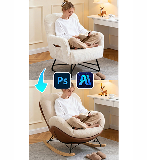 How to Replace a Sofa Under a Model in 60 Seconds with Nano Banana Pro