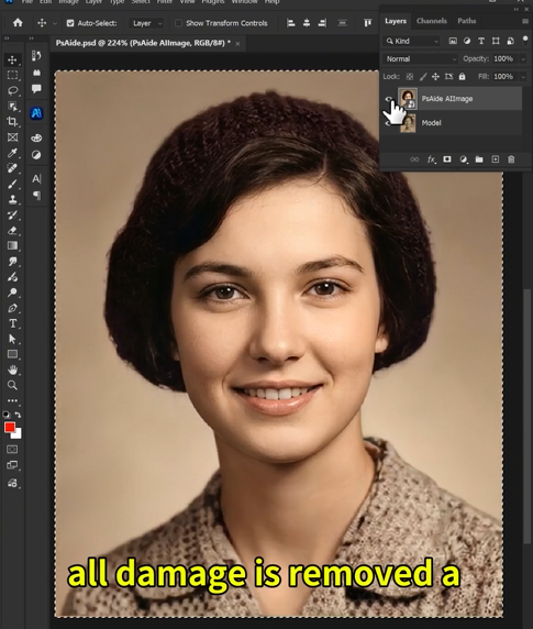 Click Generate