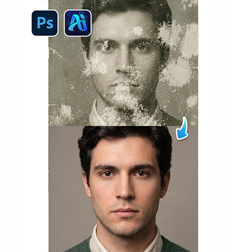 How to Restore and Colorize Old Photos with Nano Banana Pro in Photoshop