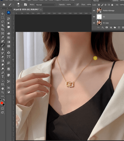 Generate nano banana necklace replacement