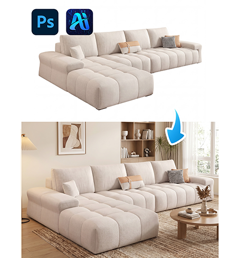 3 Minutes Guide: nano banana sofa background replacement