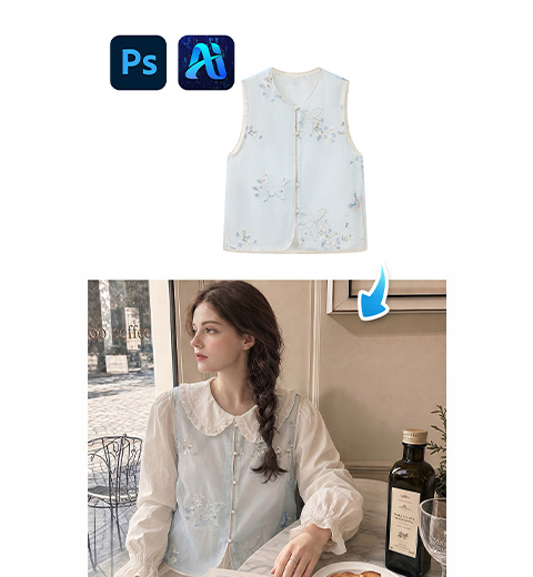How to Replace an Embroidered Vest on a Model with Nano Banana Pro